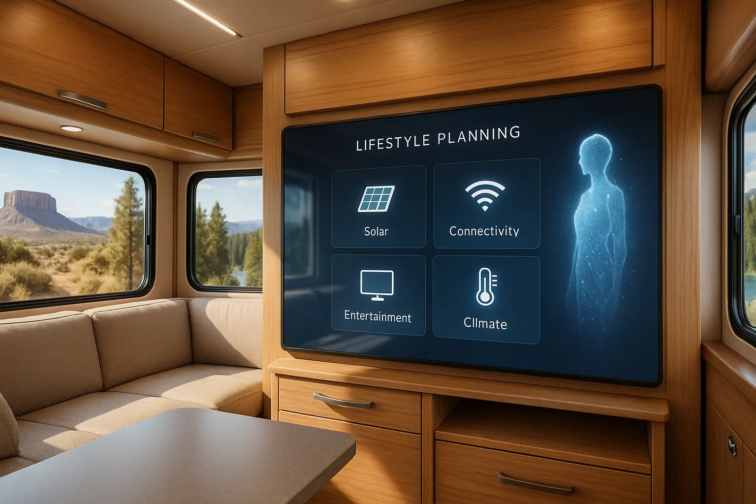 AI Lifestyle Planner interface