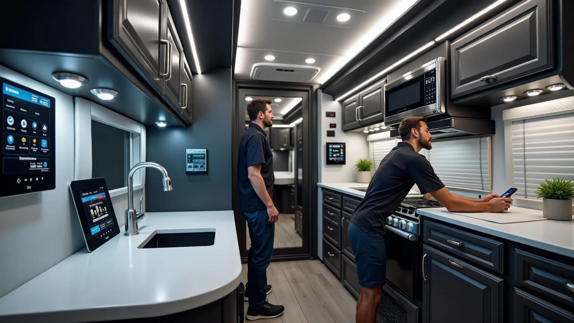 RV solar panels and technology upgrades