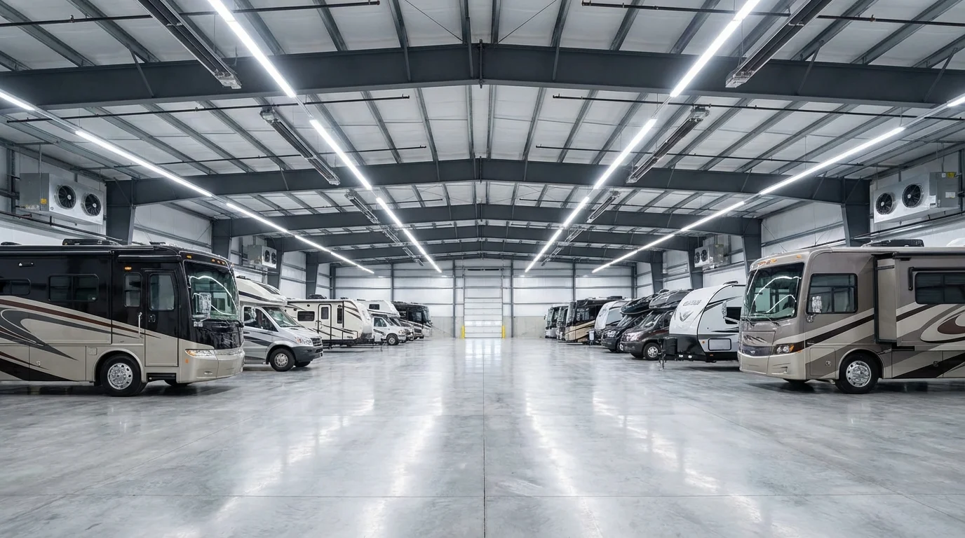 Indoor RV Storage