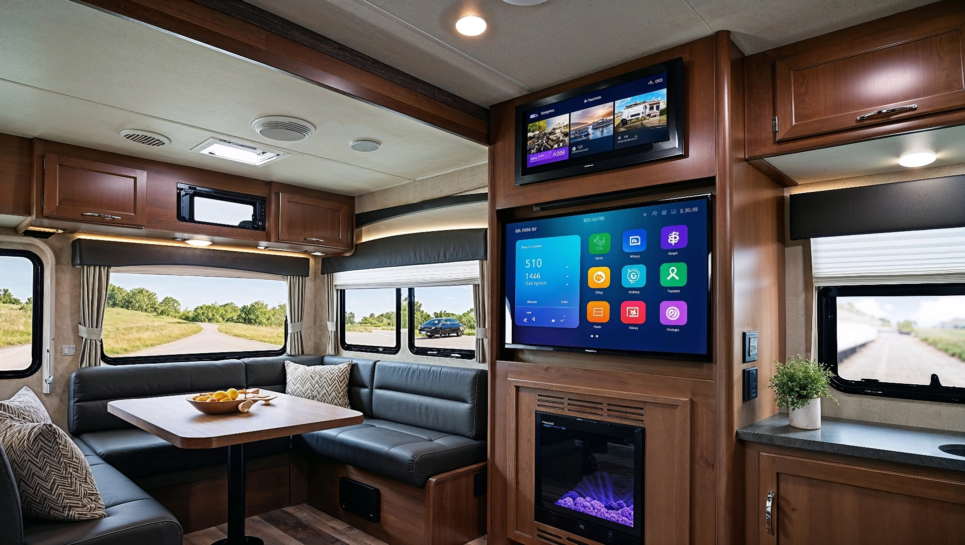 Luxury RV Smart TV Setup