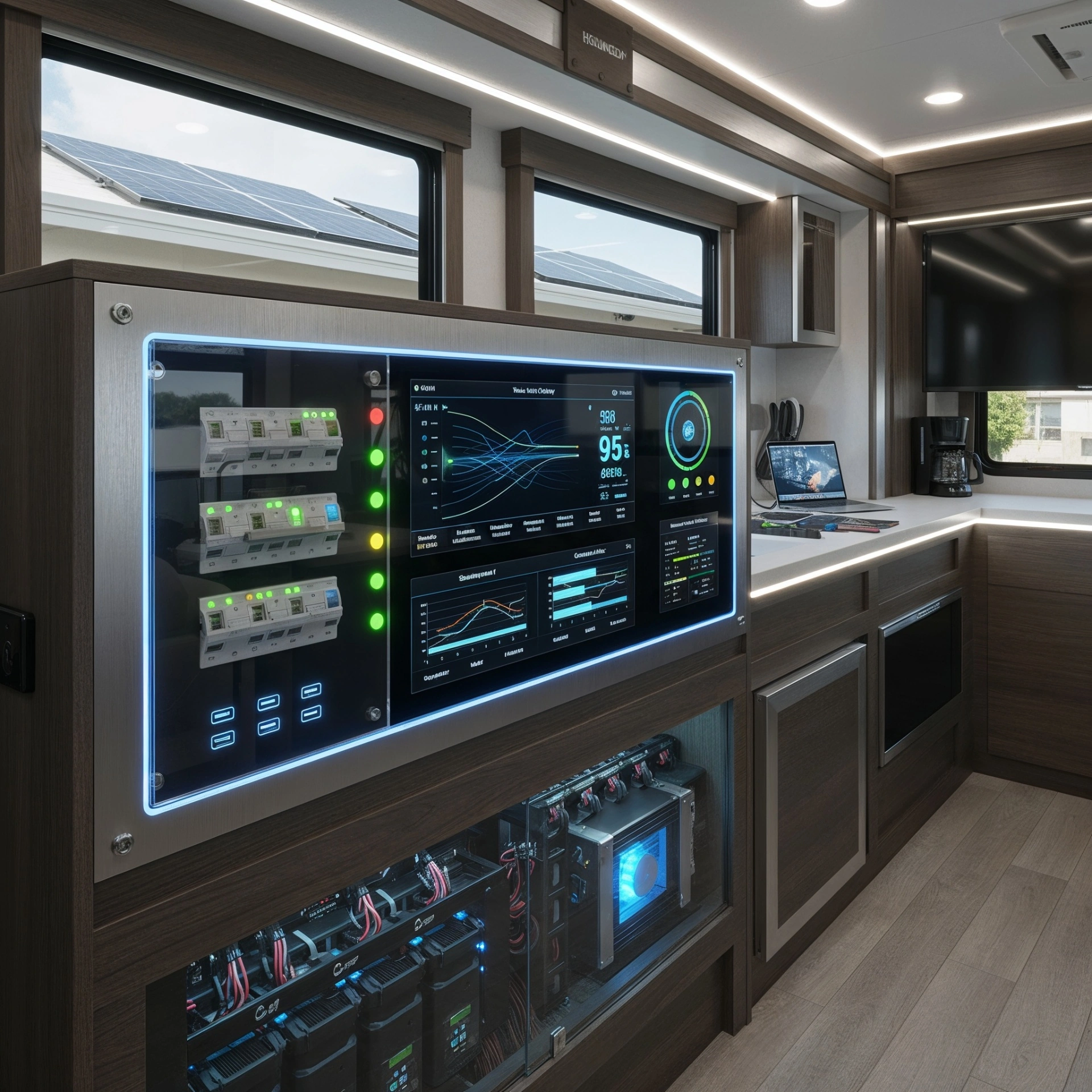 Air quality monitoring and humidity control system